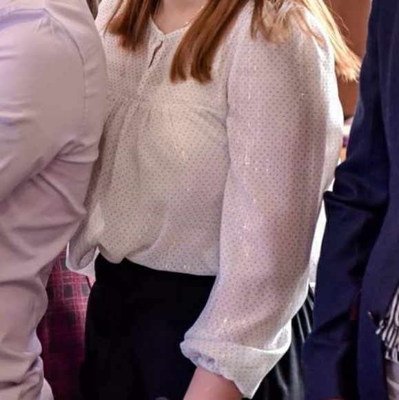 Banana republic shimmering blouse - Picture 3 of 6